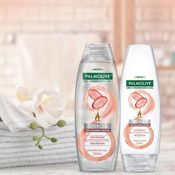 Imagem de Condicionador Palmolive SOS Cuidados Especiais Force Colágeno 350ml