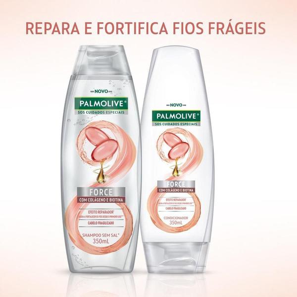 Imagem de Condicionador Palmolive SOS Cuidados Especiais Force Colágeno 350ml