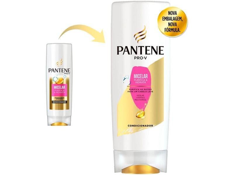 Imagem de Condicionador Pantene Micelar Purifica e Hidrata - 400ml