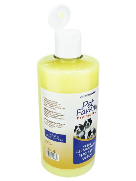 Imagem de Condicionador Para Cães E Gatos Pet Family Argan Suave 500Ml