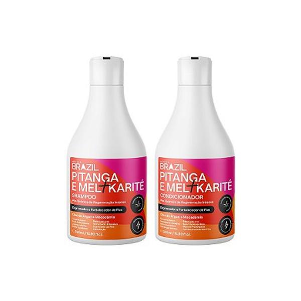 Imagem de Condicionador pitanga e mel+ karite 500ml Menina Brazil