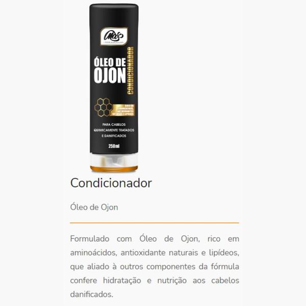 Imagem de  Condicionador Reconstrução óleo de Ojon 250ml