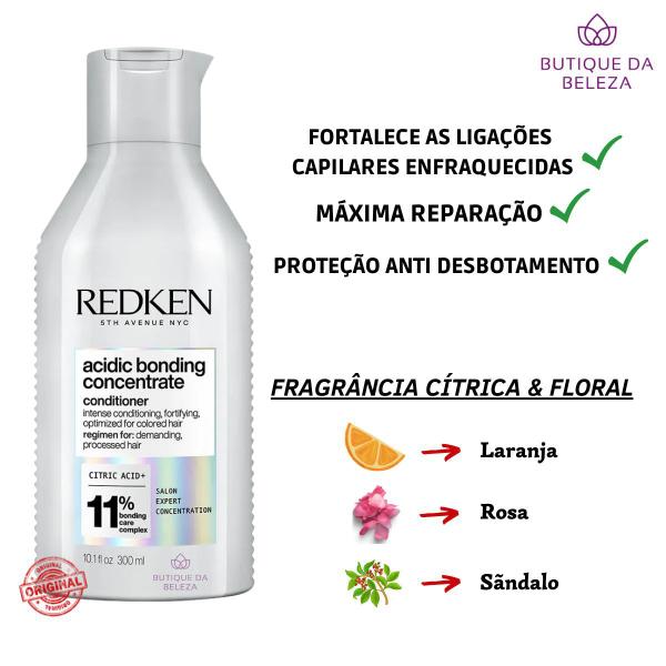 Imagem de Condicionador Redken Acidic Bonding Concentrate 300ml - Cabelos Danificados