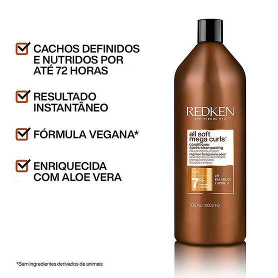 Imagem de Condicionador Redken All Soft Mega Curls 1L