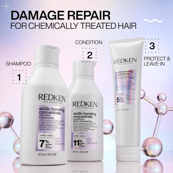 Imagem de Condicionador Redken Bonding Acidic Concentrate para cabelos danificados