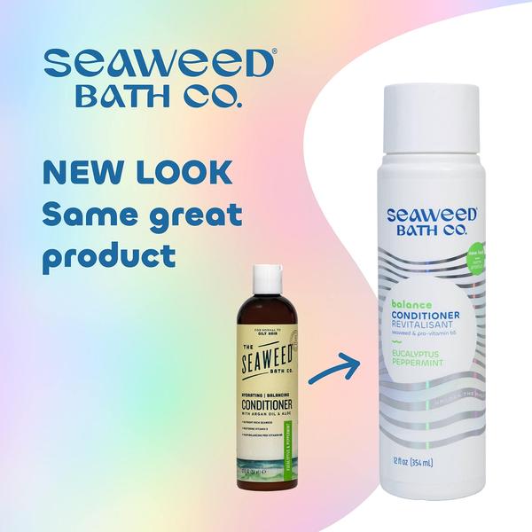 Imagem de Condicionador Seaweed Bath Co. Balance Eucalyptus Peppermint 355mL