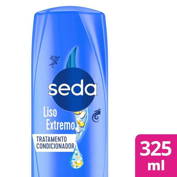 Imagem de Condicionador Seda Cocriações Liso Extremo Secagem Rápida 325ml