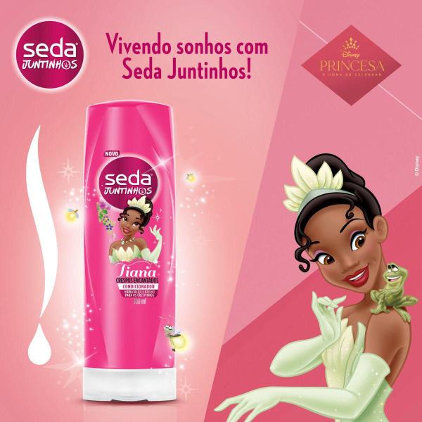 Imagem de Condicionador Seda Infantil Tiana Juntinhos Crespos Encantados 300ml