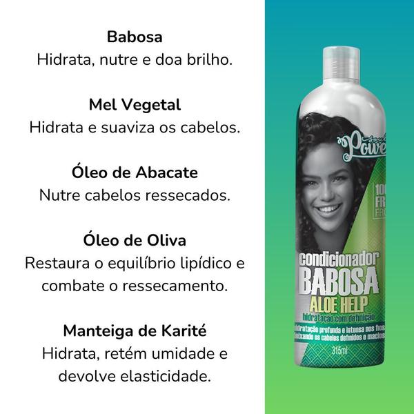 Imagem de Condicionador Soul Power Babosa Aloe Help 315ml