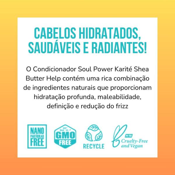 Imagem de Condicionador Soul Power Karité Shea Butter Help 315ml