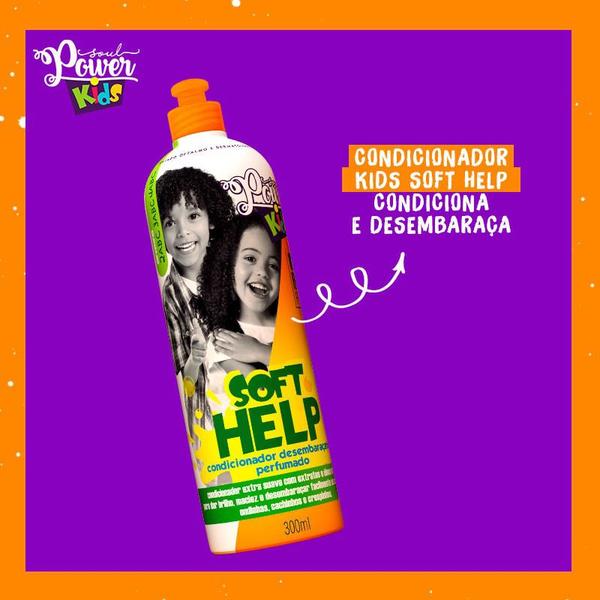 Imagem de Condicionador Soul Power Kids Soft Help 300ml