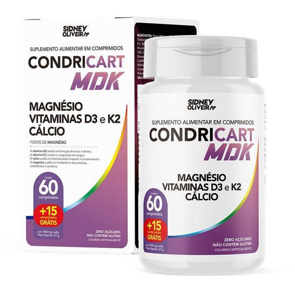 Imagem de Condricart MDK Cálcio+Vitaminas Sidney Oliveira 60+15 Comp.