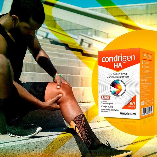 Imagem de Condrigen HA - Colageno Tipo 2 + Ácido Hialurônico - (60 Capsulas) - Maxinutri