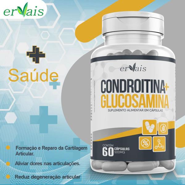 Imagem de Condroitin + Glucosamina 3 Frascos + 1 Óleo de Abacate + Resveratrol + Taruina + Coenzima Q10 Gotas