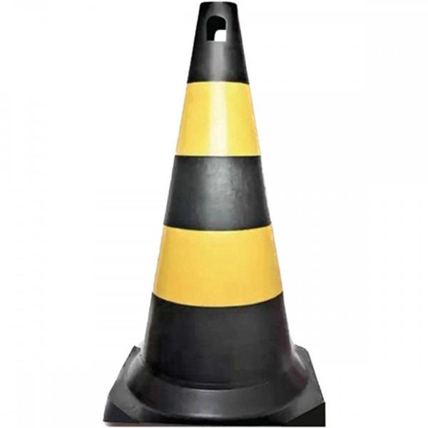 Imagem de Cone Amarelo/Preto 50Cm Fortline