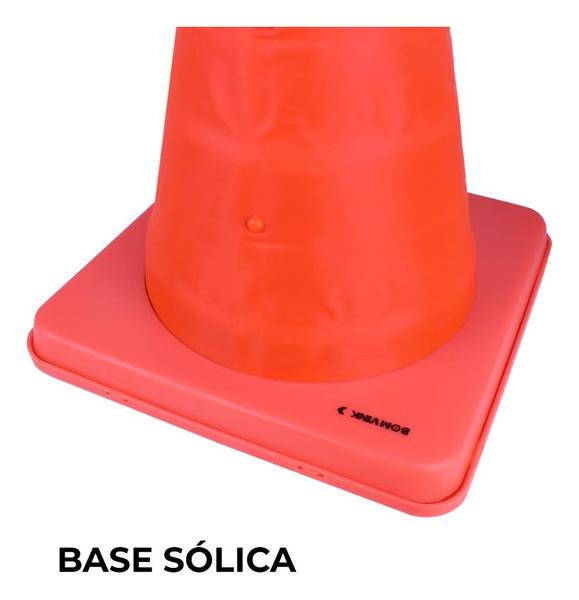 Imagem de Cone De Sinalização Dobrável Para Aviso De Trânsito Estrada