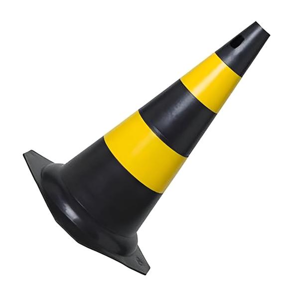 Imagem de Cone De Sinalização Rigido Pvc 50cm Trânsito Epi Pic Plasticos