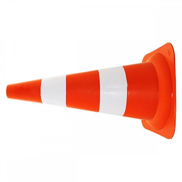 Imagem de Cone Laranja/Branco 50Cm Pq Delta