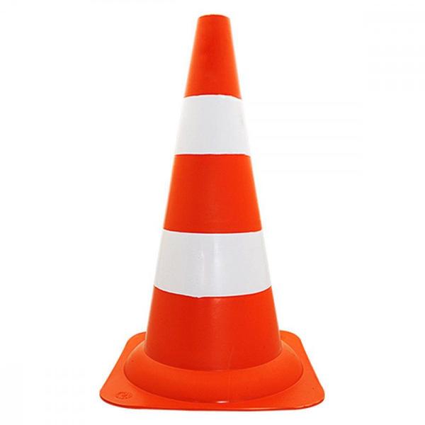 Imagem de Cone Laranja/Branco 70Cm Gd Delta