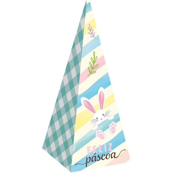 Imagem de Cone Papel Páscoa Estampado Un - Regina