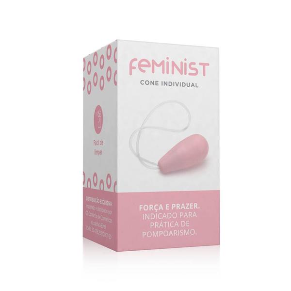 Imagem de Cone para Pompoarismo Feminist Azul - 70 g  Outlet