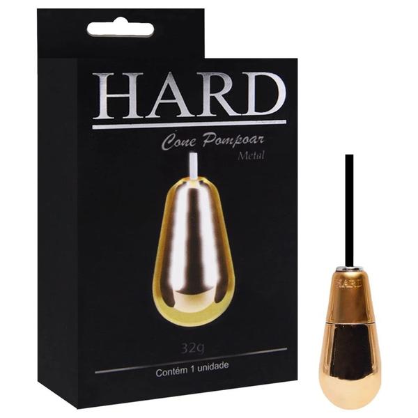 Imagem de Cone Vaginal Em Metal Cor Dourado 32G Hard