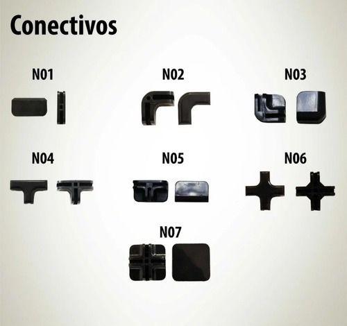 Imagem de Conectivo Conector Balcão De Vidro Ou Aramado 200 Peças