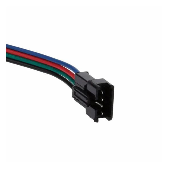 Imagem de Conector 4 Pinos Macho para Fita LED RGB 10mm - 1 unidade