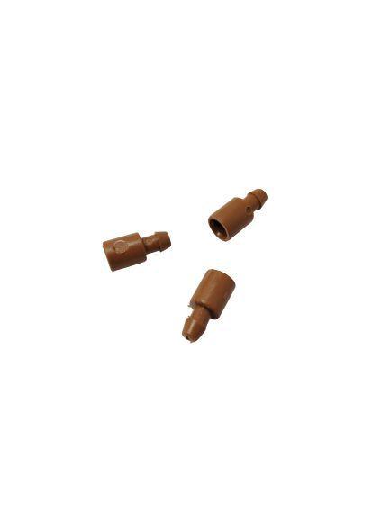 Conector Adaptador 3mmx5mm P/ Botão Gotejador 50 Unidades - Netafim Imagem de Conector Adaptador 3mmx5mm P/ Botão Gotejador 50 Unidades
