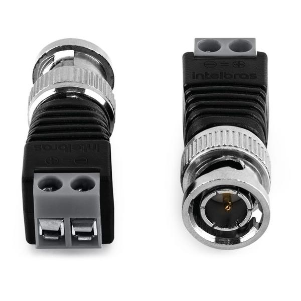 Imagem de Conector BNC Borne Macho (Pcte 10pçs) CONEX 1000 Intelbras