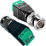 Imagem de Conector BNC macho com borne - 20pc