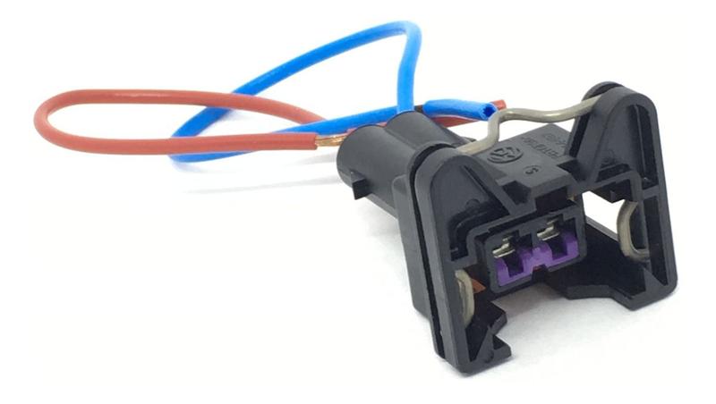 Imagem de Conector Chicote Bico Injetor Atuador Bobina Sensor 2 Vias