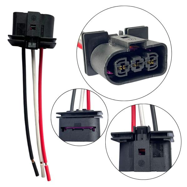 Imagem de Conector Chicote Resistência Ventoinha Gol G5 Saveiro Voyage