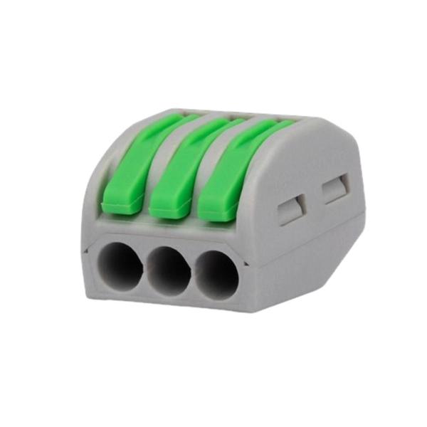 Imagem de Conector conex 1000 clip 1x3 vias 4mm