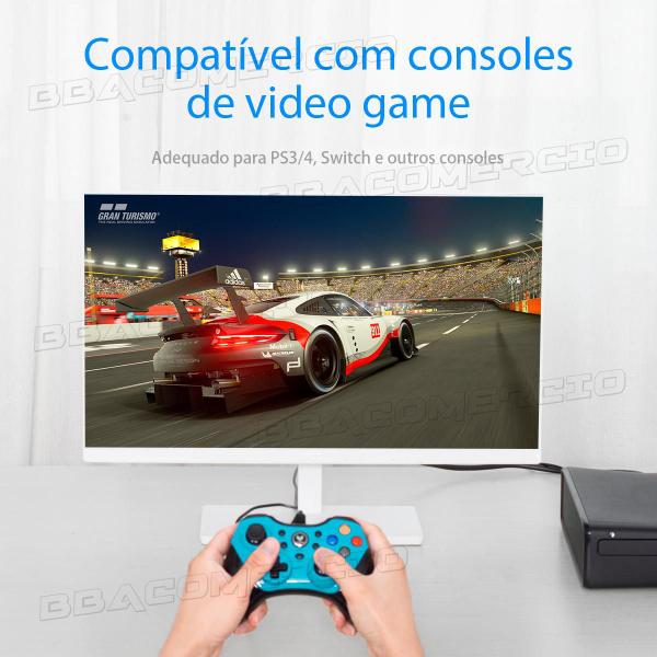 Imagem de Conector Conversor DVI-D Dvi 24+1 Pinos X HDMI 1080p Monitor