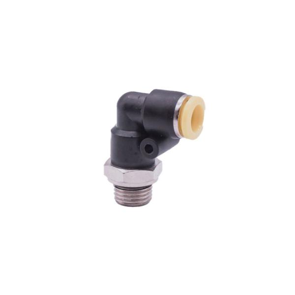 Imagem de Conector Cotovelo Orientável BSP 10,0mm 1/8" KSE10-01 Kraftmove