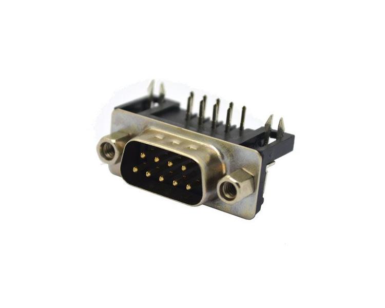 Imagem de Conector DB09 Macho 90º PCI DS1037-09MNCKT74 