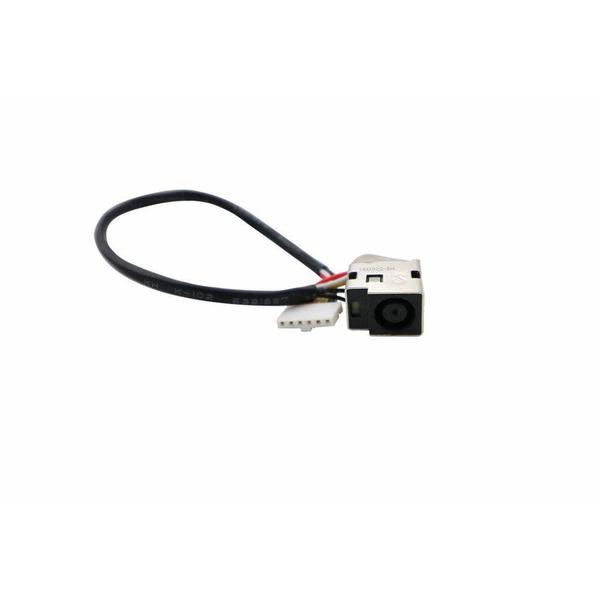 Imagem de Conector DC Jack para Notebook HP Compaq Presario CQ57-220SE  Com Cabo