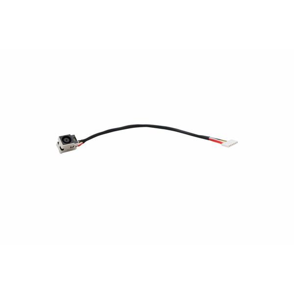 Imagem de Conector DC Jack para Notebook HP Compaq Presario CQ57-231SF  Com Cabo