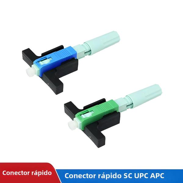 Imagem de Conector de Fibra Óptica FTTH SC UPC - Rápida Instalação e Alta Qualidade