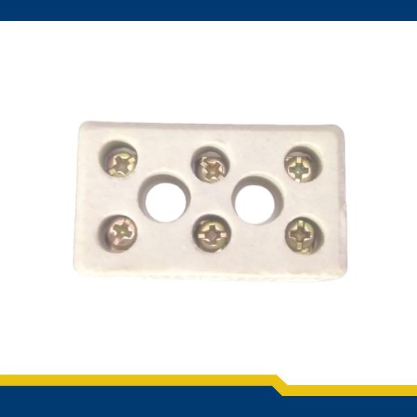 Imagem de Conector De Fio Emenda Fio Conector Porcelana 3 Polos