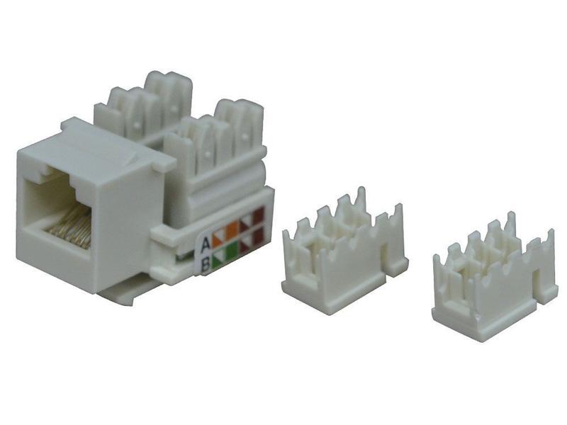 Conector Fêmea RJ45 CAT5e Hikari - Conjunto 10 Peças Imagem de Conector Fêmea RJ45 CAT5e Hikari - Conjunto 10 Peças