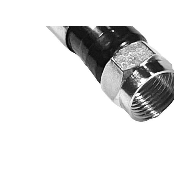 Imagem de Conector Fio Coaxial Dezcomp Compressao Rg-06 Pacote Com 10 Pecas ./ Kit Com 10 Peças