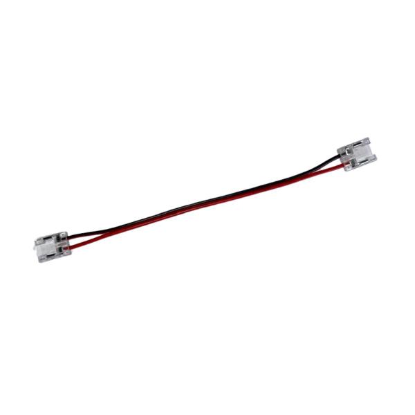 Conector Fita Led COB 10mm 2 Vias 2 Terminais - 5 Unidades - RICELOM Imagem de Conector Fita Led COB 10mm 2 Vias 2 Terminais - 5 Unidades