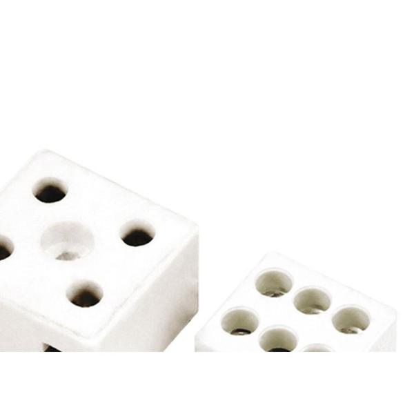 Imagem de Conector Foxlux Porcelana 16Mm Trif ./ Kit Com 12 Unidades