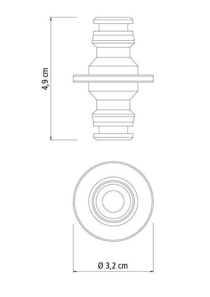 Imagem de Conector Jardim P/ Engate Rapido Tramontina 