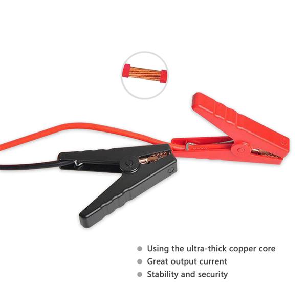 Imagem de Conector Jump Starter Cable KUNCAN EC5 para bateria de carro de 12V