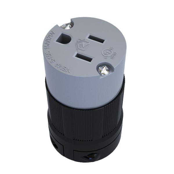 Imagem de Conector Nema 5-15C 15A 125V 2P+T