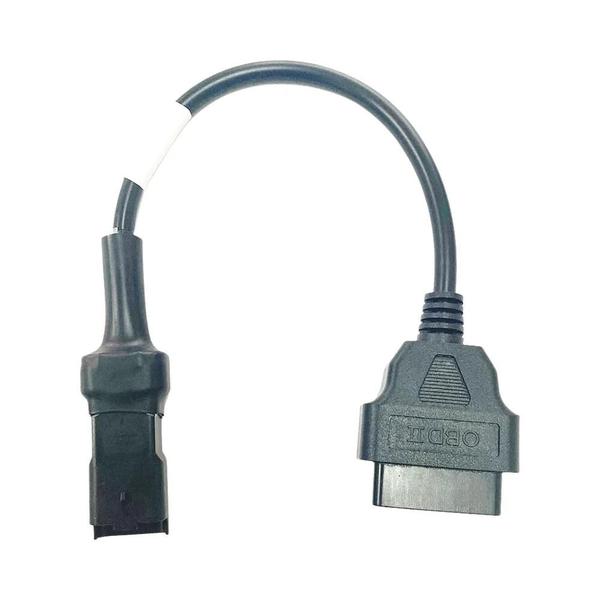 Imagem de Conector OBD2 para Motocicletas Yamaha, Suzuki, Kawasaki, Honda e Ducati - 3, 4 e 6 Pinos