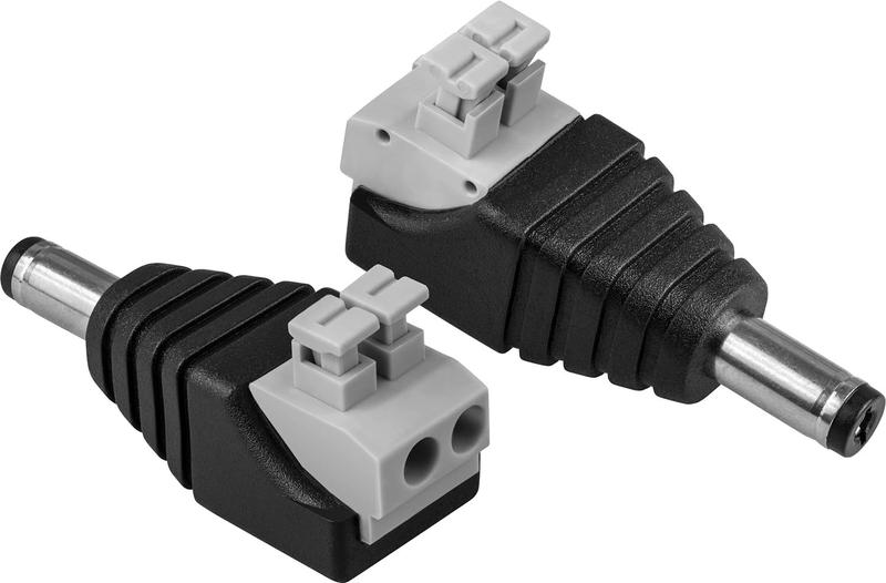 Imagem de Conector Plug Adaptador P4 Macho Conex 3000 Intelbras 8 Unidades Cftv Cameras Vigilancia